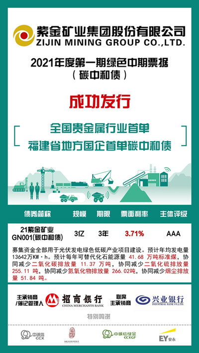 金年会官方网站入口发行全国贵金属行业首单“碳中和”债券